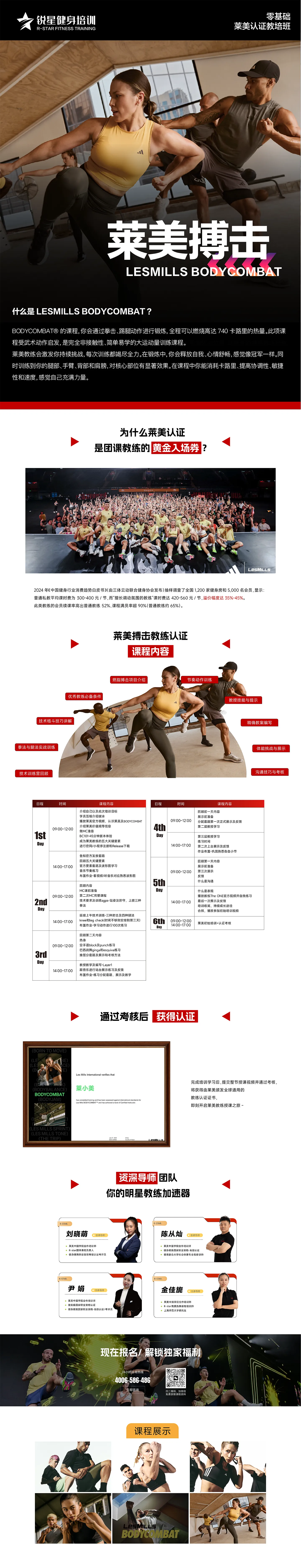 莱美搏击认证培训课程介绍